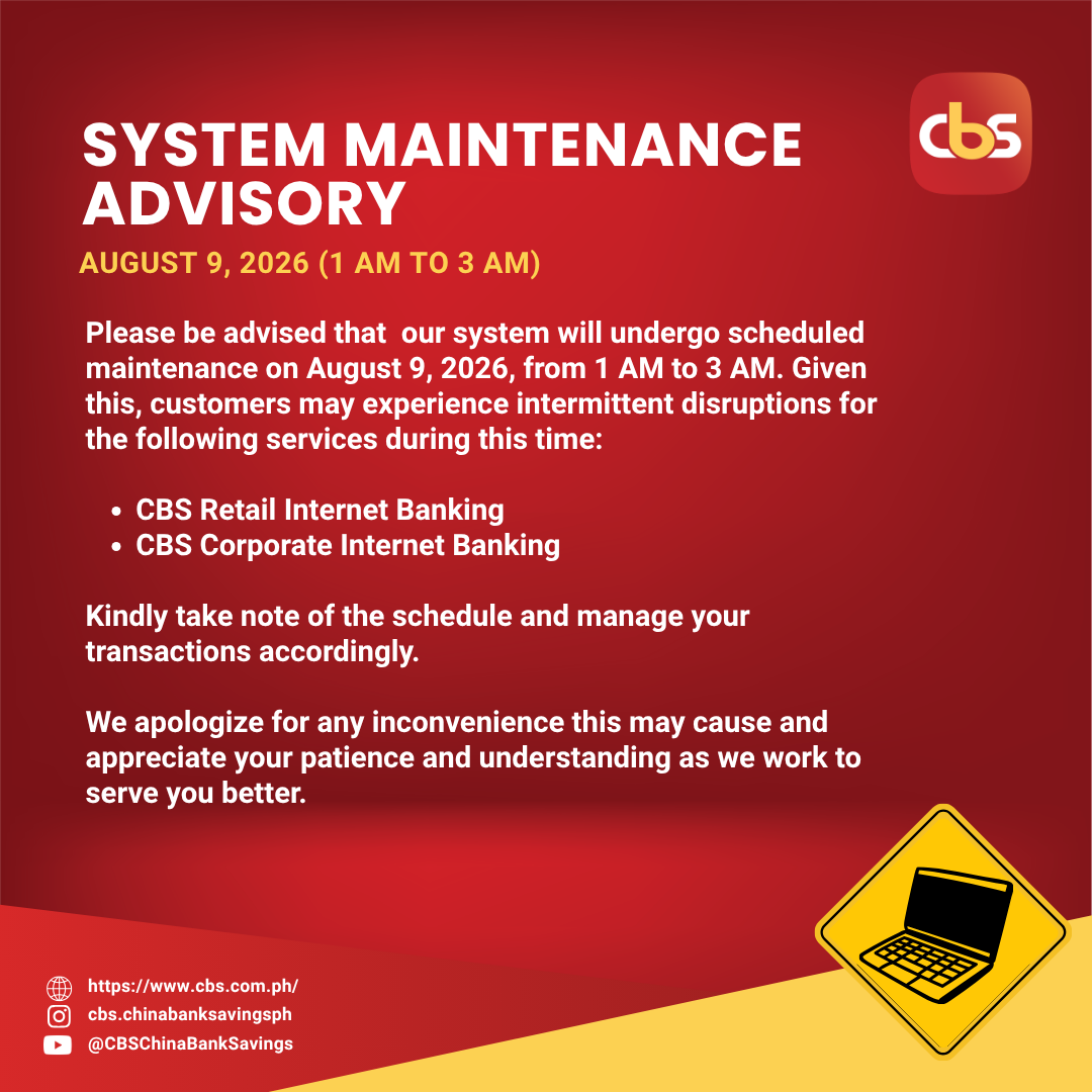 Post 3 - System Advisory-Internet Banking